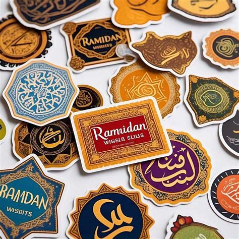 Ramadan 2025 Wishes Stickers| Ramadan Mubarak Message| Ramadan Mubarak ...