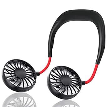 Mini Neck Portable Personal Neck-Hanging Rechargeable Neckband Cooling ...