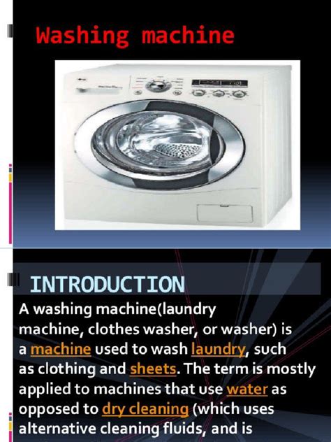 Image result for Washing Machine PDF