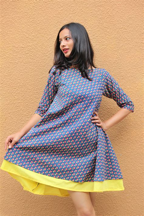 Tango Floral Swing Dress - Mogra Designs