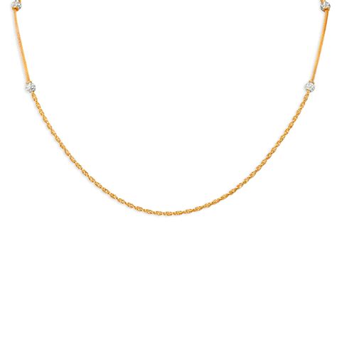 Traditional Gold Bead Chain