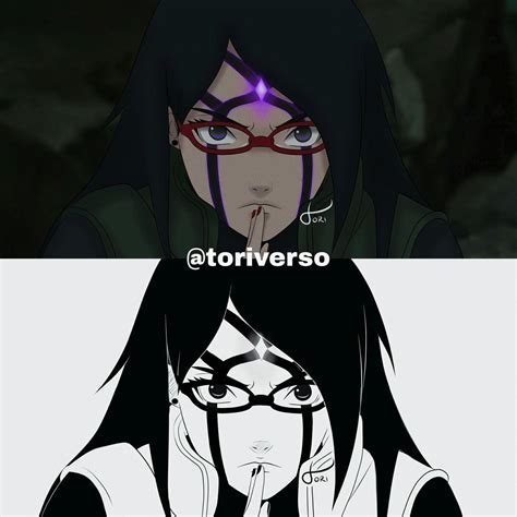 sarada young adult : r/Naruto