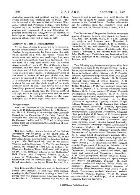 Australopithecus Discovery 的图像结果