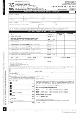 Fillable Online APPLICATION FORM (pdf) - MTG Fax Email Print - pdfFiller