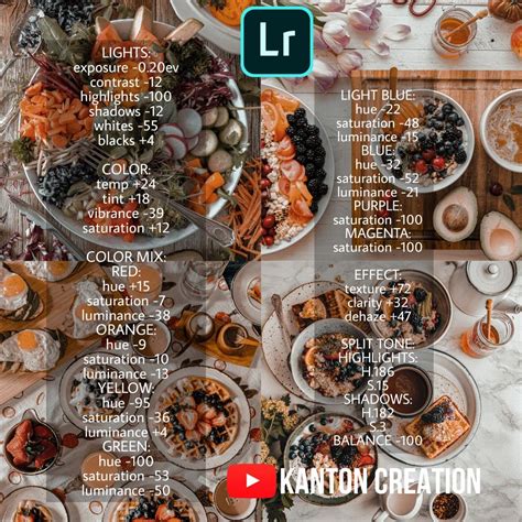 Best Lightroom Presets For Food Photography at Francis Alton blog