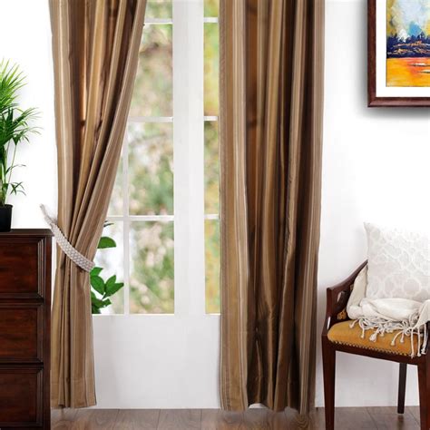 Buy MASPAR Striped Door Curtain Pair - 125 x 228 cm from Maspar at just ...