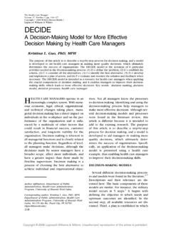 Decide Model of Decision-Making 的图像结果