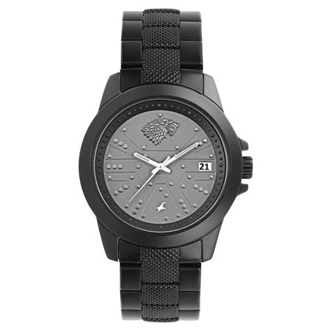 Buy Online Fastrack Game Of Thrones Quartz Analog with Date Grey Dial ...