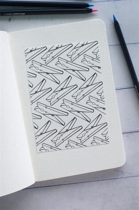 DIGITAL PRODUCT - 'Everyday Things-Clothespins' Colouring Page | A4, A ...