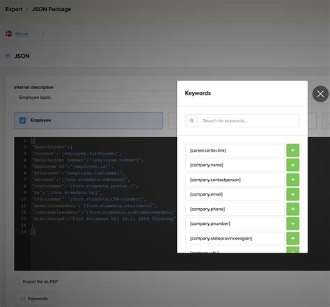 Image result for Export JSON File