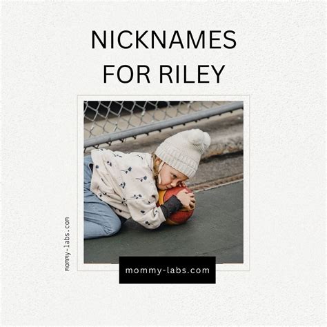 Nicknames For Riley - Popularity, Funny To Cultural Names
