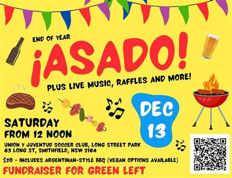 ASADO: End of Year Green Left fundraiser: Argentinian BBQ , Long Street ...