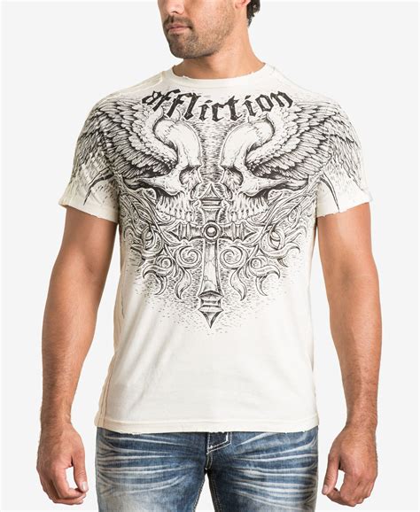 Affliction Men's Graphic-Print T-Shirt | Print t shirt, Affliction men ...