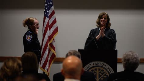 Jennifer Brown sworn in as new East Lansing police chief