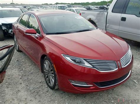 Report 3LN6L2LUXER806474 LINCOLN MKZ HYBRID 2014 RED HYBRID ENGINE - price and damage history