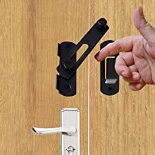 Bonzella Flip Latch Lock Gate Latches Heavy Duty Door Stopper/Door Lock ...