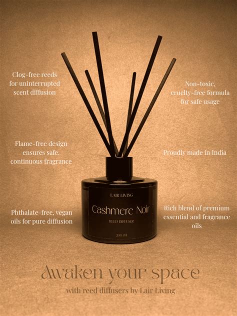 Shop Cashmere Noir Reed Diffuser | Luxury Home Fragrance in India ...