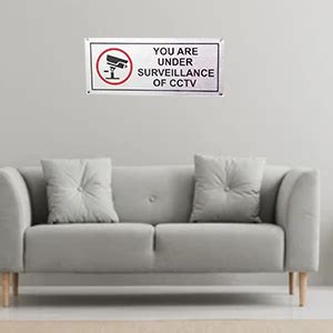 MK SIGN Stainless Steel Hanging & Self Adhesive You are Under ...
