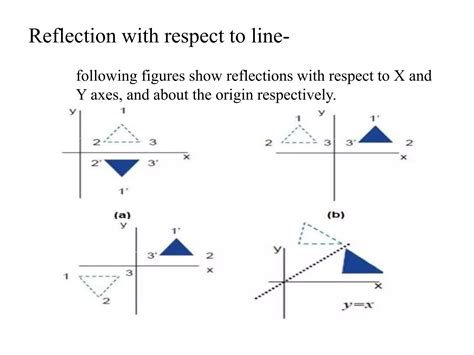 Reflection Transformation 的图像结果