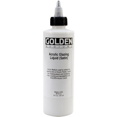 htconline.in| Golden Acrylic Satin Glazing Liquid 236ml - htconline.in