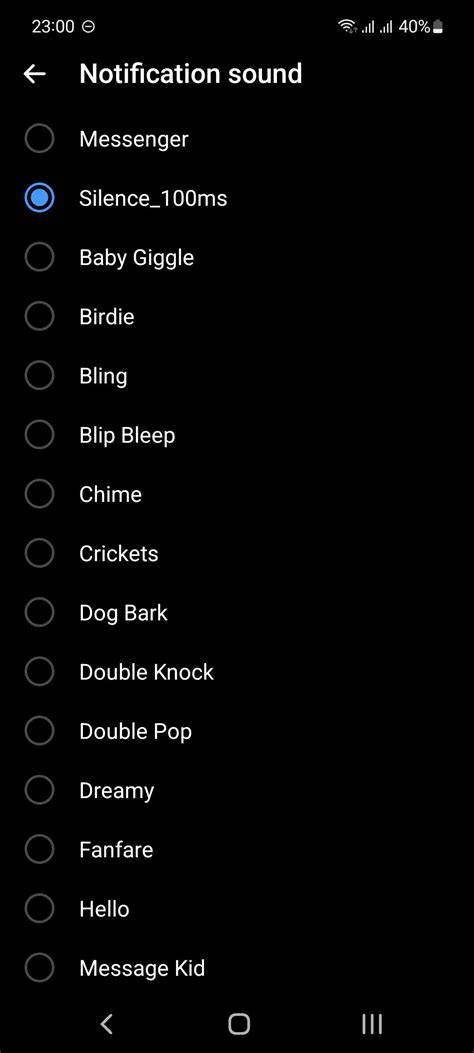 Image result for Messenger Notification Sound On