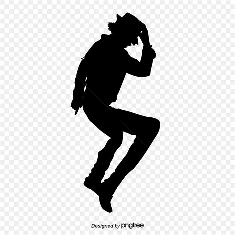 Michael Jackson Dancing Silhouette PNG Transparent, Michael Jackson ...