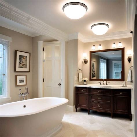 20 Bathroom Ceiling Lighting Ideas You'll Love