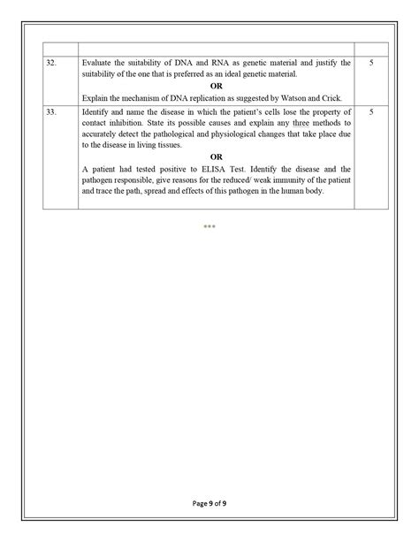 Image result for Bio Class 12 Sample Paper