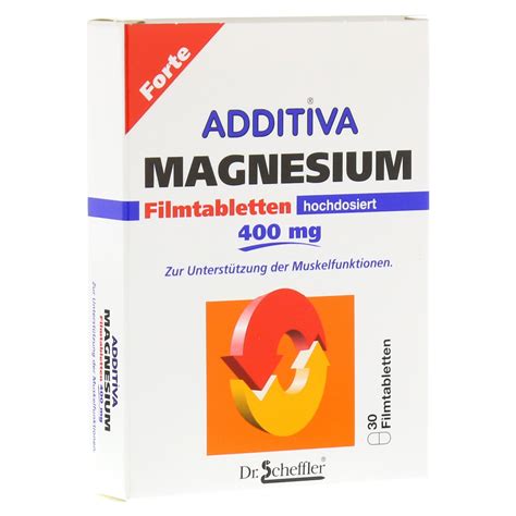 ADDITIVA Magnesium 400 mg Filmtabletten kaufen | medpex