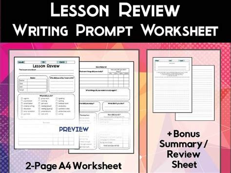 Image result for Course Review Worksheet