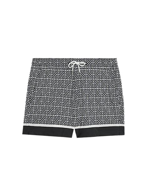 Buy Quick Dry Stretch Geometric Print Swim Shorts at Marks & Spencer