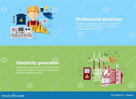 Electricity Banner Design 的图像结果