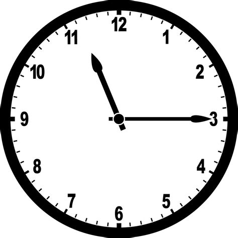 Clock 11:15 | ClipArt ETC