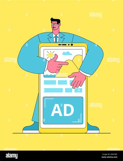 Cartoon Image of Advertisement On Computer Screen 的图像结果