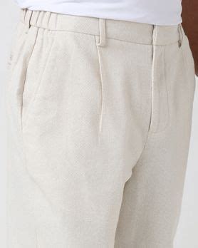Buy Light Green Relaxed Tapered Fit Seersucker Single Pleat Trouser ...
