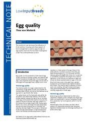 LowInputBreeds -LowInputBreeds Technical Notes