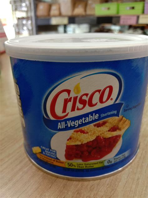 Crisco Shortening Past Expiration Date at Angela Williamson blog