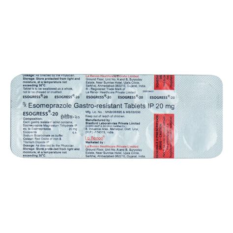 Nexpro Fast 20 Tablet 10's Price, Uses, Side Effects, Composition ...