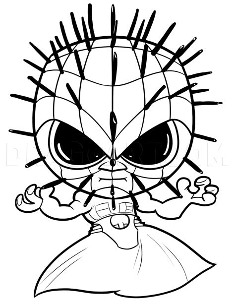 Image result for How to Draw Pinhead