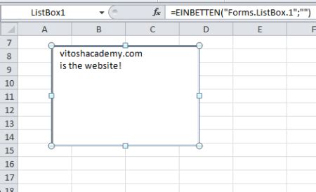 Adding Data to ListBox 的图像结果