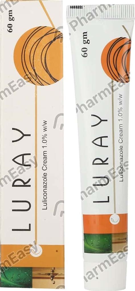 Luray 1 % Cream (60): Uses, Side Effects, Price, Dosage & Composition ...