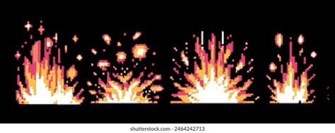 Image result for 8-Bit Fire