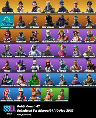 Buy Fortnite OG, Black Knight, John Wick, Havoc, Mako, OG STW, S2 ...