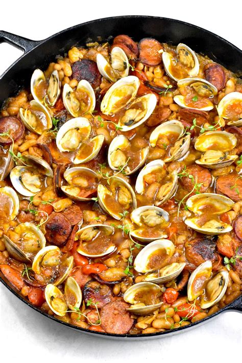 Spanish Clams with Chorizo - GypsyPlate
