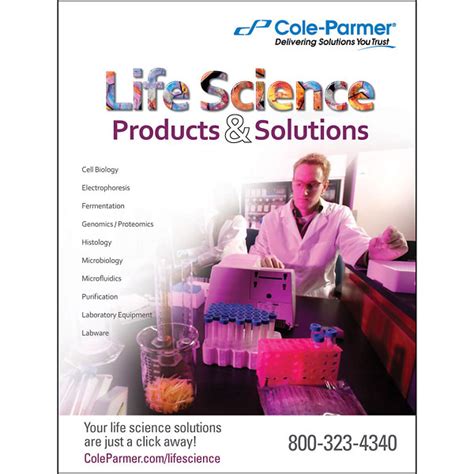 Introducing the NEW Cole-Parmer® Life Science Products & Solutions ...
