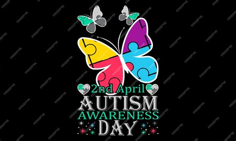 Premium Vector | Happy Autism Awareness Day Shirts Design