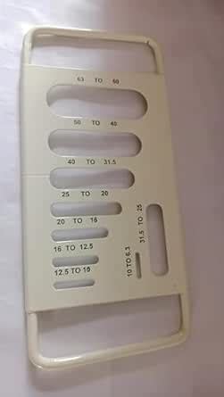 Industrial Gauge with Length Gauge Flakiness of Aggregate to check ...