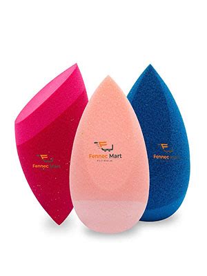 Fennec Mart Make up Sponge Beauty Blender Puff -Set of 3 (Multicolor ...