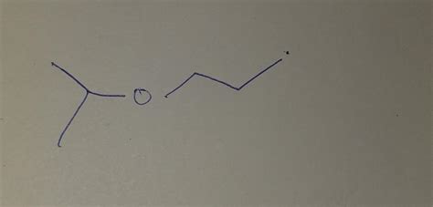 2-propoxy -2-propane structure - Brainly.in