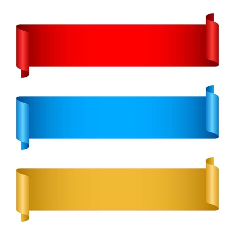 Banner set vector design illustration isolated on white background ...